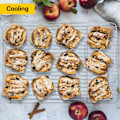 Miniatyrbilde 4 av 5: Avkjølingsstativsett med 2, 201 rustfritt ståltrådgrillstativ for steking i ovn, baking, matlaging, grilling, passer til stekebrett for kake -38,7x28,3x1,5 cm 39*28CM