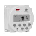 12V Digital LCD Timerbrytare CN101A, Veckoprogrammerbart Relä, 1 Sekunds Intervallkontroll (60*60*32mm)