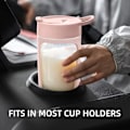 Miniatyrbillede 2 af 6: Elektrisk Shaker Flaske, Blender Flasker, Fremstillet med Tritan - BPA-fri - Bærbar Mixer Kop/USB Genopladelige Shaker Kopper pink