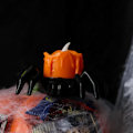 Pikkukuva 5 / 5: Halloween-Hämähäkkipumppu-Teekuumavalot, 12 kpl Halloween-Kynttilät, Oranssit LED-Kynttilävalot Halloween-Juhlan Koristeluun, Kiitospäivä