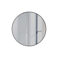 Miniatyrbillede 1 af 5: Badeværelsesspejl, toiletspejl, vægmonteret toiletspejl, håndvasksspejl, ingen boring påkrævet (sort/hvid/)