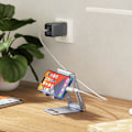 Miniatyrbild 2 av 6: Lightning till USB C-adapter, stödjer PD 60W snabbladdning och dataöverföring för 15/15 Pro/15 Plus/15 Pro Max silver