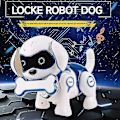 Miniatyrbild 2 av 3: RC Smart Robot Hund Elektrisk Trådlös Fjärrkontroll Leksak Sjung Dans Gå blue