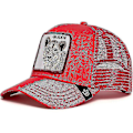 Miniatyrbillede 1 af 5: Goorin Bros. Trucker Hat Mænd - Mesh Baseball Snapback Cap - The Farm red