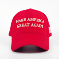 Pikkukuva 2 / 5: Amerikkalainen presidentti Make America Great Again -lippis, kirjailtu verkkolippis