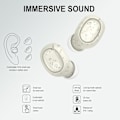 Pikkukuva 3 / 7: Mini BT -kuulokkeet T1, langattomat Bluetooth-kuulokkeet pienille korvakäytäville naisille ja miehille, kristalliset korvanapit Bluetoothilla ja melunvaimennuksella