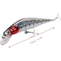 Miniatyrbild 4 av 5: Konstgjord fiskedrag, USB-laddningsbar LED-ljusblinkande fiskedrag