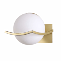Miniatyrbillede 3 af 5: LED væglampe indendørs, væglampe glas, væglampe rund, moderne design glas kugle væglampe til badeværelse, stue, soveværelse, gang
