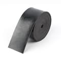 Læderrem Blank overflade Læderrem SORT 3,75 CM Sort 3,75 cm sort 3.75cm black
