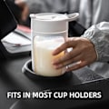 Miniatyrbillede 3 af 5: Elektrisk Shaker Flaske, Blender Flasker, Fremstillet med Tritan - BPA-fri - Bærbar Mixer Kop/USB Genopladelige Shaker Kopper white