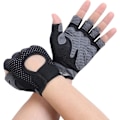 Miniatyrbillede 1 af 7: Fitness Handsker, Åndbare Træningshandsker, Fremstillet af Mikrofiberstof, Skridsikker Silikonepude Palmebeskyttelse og Ekstra Greb, Unisex