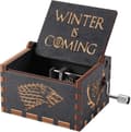 Game Of Thrones Träspeldosa, Antika Handsnidade Speldosor Med Vev