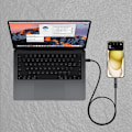 Miniatyrbild 3 av 6: Lightning till USB C-adapter, stödjer PD 60W snabbladdning och dataöverföring för 15/15 Pro/15 Plus/15 Pro Max black