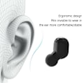 Miniatyrbilde 3 av 7: Trådløse hodetelefoner, True Wireless Earbuds med LED-display ladeetui, HD HiFi Stereo, One-click Smart Control, innebygd mikrofon, IPX7 vanntett