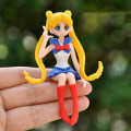 Miniatyrbilde 6 av 8: 1 stk Anime Sailor Moon Vakker jente Vann Ice Moon Kawaii Anim A6