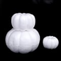 Miniatyrbilde 2 av 8: Skum Gresskar Hvit Blank Halloween Jul Simulering Gresskar 20cm