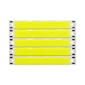 Miniatyrbild 4 av 5: Hot rea 3V 3,7V DC 60mm 8mm LED COB Strip 3W Varm Kall Vit B cold white