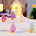 Miniatyrbilde 5 av 8: 5 stk lysende juletrepynt mini furutre dukkehus