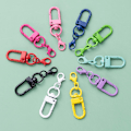 Miniatyrbilde 3 av 8: 10 stk Farge nøkkelring anheng med hummerspenner Hundespenne nøkkel Ri 10Pcs Random Color