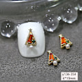 Miniatyrbilde 1 av 8: 1 stk Glitter Full Zirkon Juletre Perler Diamanter Legering Nai A3