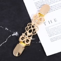Miniatyrbillede 1 af 5: Sweater Cardigan Clip Andemund Clip Sweater Pin Broche Krave Gold