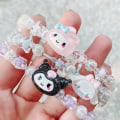 Pikkukuva 7 / 8: Cinnamoroll Kuromi My Melody Cartoon e Couple Rannekoru Toys For 02