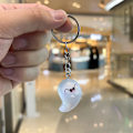 Miniatyrbilde 7 av 8: e Liten Spøkelse Resin And Duck Nøkkelring For Kvinner Nøkkelring Veske Charm A3