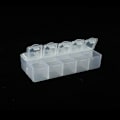 Miniatyrbillede 8 af 8: 10 gitter plast rektangulært rum Opbevaringsboks øreringe Je L