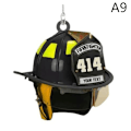 Miniatyrbillede 8 af 8: NY Bil hængende indretning Brandmandsfrakke Hat Simuleringsmodel Dec A3