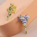 Pikkukuva 5 / 8: rintaneula Rintanappi Van Gogh Auringonkukka Iris Rintaneula Kukka Hattu Pin M A1