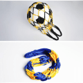 Miniatyrbilde 8 av 8: Fotballnettveske Nylon Fet oppbevaringsveske Single Ball Carry Porta C