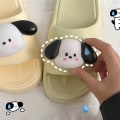 Miniatyrbillede 8 af 8: 3D Silikone og tegneseriehunde-klistermærker DIY-telefon Computer Vand Cu A2