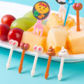 Pikkukuva 3 / 5: Sarjakuva Fruit Fork Set Party Buffet jälkiruokacocktailvoileipä A
