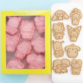 Miniatyrbild 3 av 8: 8 st/ set Form kexform Form DIY Cookie Cake Decor