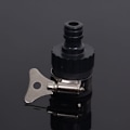 Miniatyrbillede 2 af 8: Universal vandhane adapter plastik slange fitting hurtig forbindelse Black