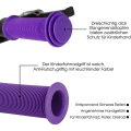 Miniatyrbillede 6 af 8: 2x Premium MTB cykelhåndtag sleeve gummi cykelgreb til S Black
