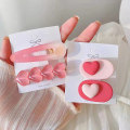 Miniatyrbilde 6 av 8: 2/3 stk Rosa e Barnehårklips Dopamin Hårtilbehør Bo 5