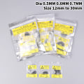 Pikkukuva 2 / 8: 750/950 PCS O-rengas watch takakannen cover kellosepälle 0.7MM