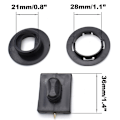 Pikkukuva 8 / 8: 2kpl Universal auton lattiakiinnityspisteet Mattomatto Mats Clips