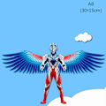 Miniatyrbild 1 av 8: (Endast drakar) Minidrakar som flyger för barn 3d pocket drakdynam A8
