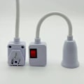 Miniatyrbillede 8 af 8: 1 Stk LED-pære E27 Fatning Lampeholder Adapter Konverter A