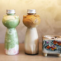 Miniatyrbillede 2 af 8: Hjemmelavet saftflasker Kattedesign Drikkeflaske Transparent J 6