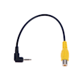 Miniatyrbillede 3 af 7: AV In Video Kabel Adapter 2,5 mm AV Jack hanstik Til RCA