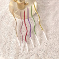 Miniatyrbilde 6 av 8: 6 stk. Lange Kake Lys Spiraler Bursdagsfest Bryllupslys Rose Gold