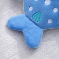 Miniatyrbillede 7 af 8: e Cartoon Whale Shark Møntpung Plys Møntpose Nøgleøretelefon Or Blue
