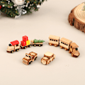 Miniatyrbilde 4 av 8: Håndlaget tremusikkboks DIY bil- og togmonteringstilbehør A2