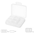 Pikkukuva 1 / 8: 7Grids Pill Box Tablet Container Travel Organizer Case Lääketiede White