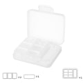 Pikkukuva 8 / 8: 7Grids Pill Box Tablet Container Travel Organizer Case Lääketiede Brown