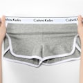 Pikkukuva 3 / 7: Color Block Elastinen vyötärö Boxer Jooga Urheilu Casual löysä alushousu Black XL