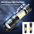 Miniatyrbilde 2 av 8: Mini Torch lommelykt Bærbar USB ladebank lommelykt Cam